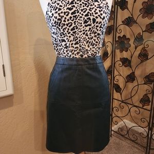 CAbi Fleather Skirt